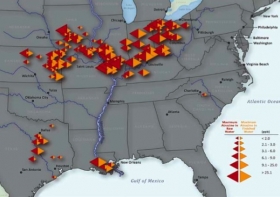 Atrazine Hotspots in the Eastern U.S.