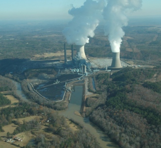 Alabama Power's Miller Steam Plant on the Locust Fork of the Black Warrior River. (Jefferson Co.)